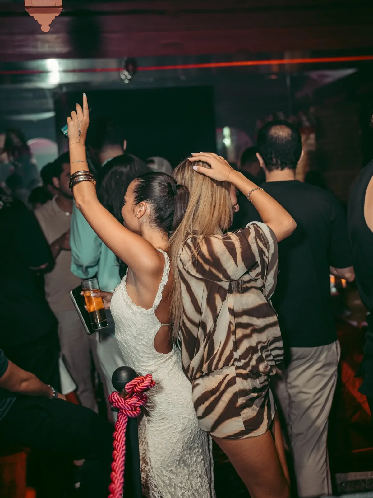 The dance floor at The Club Agadir